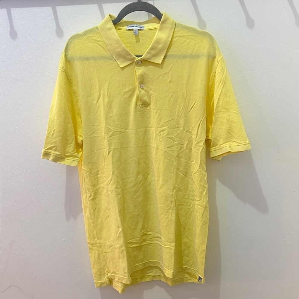Peter Millar Yellow Polo Shirt